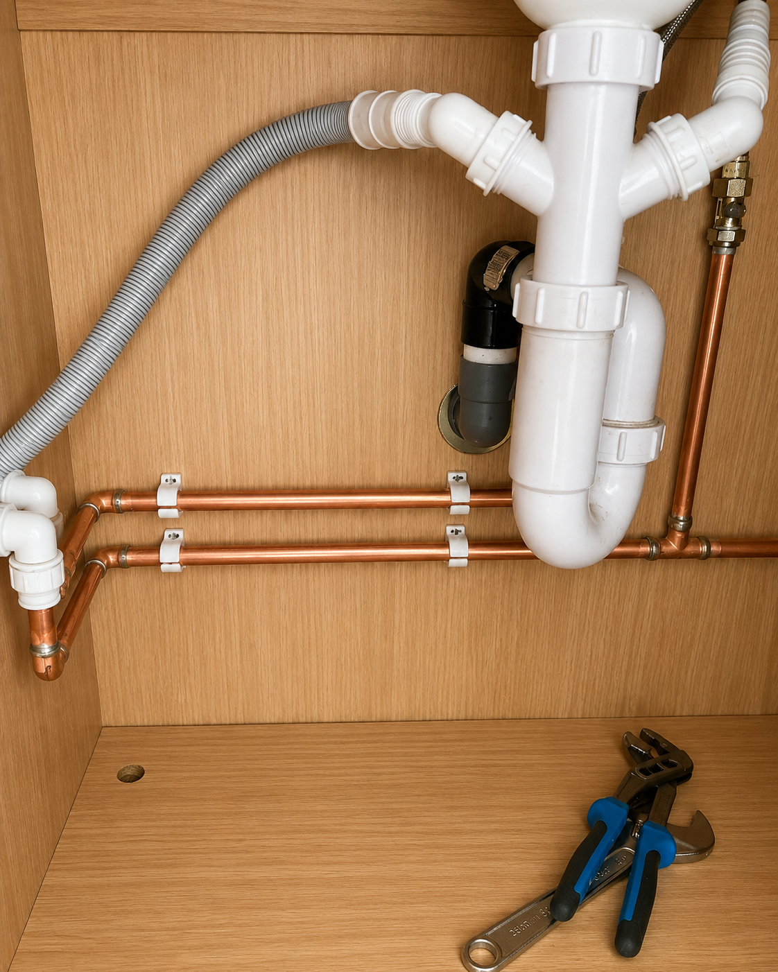 Plumbing work