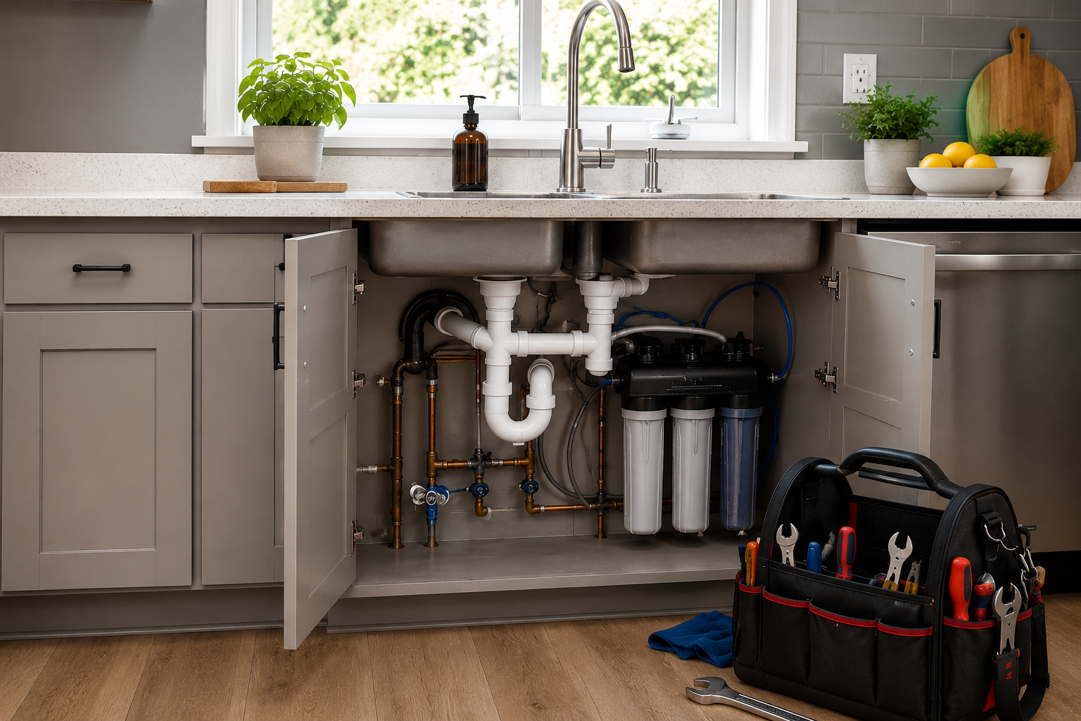 Kitchen plumbing